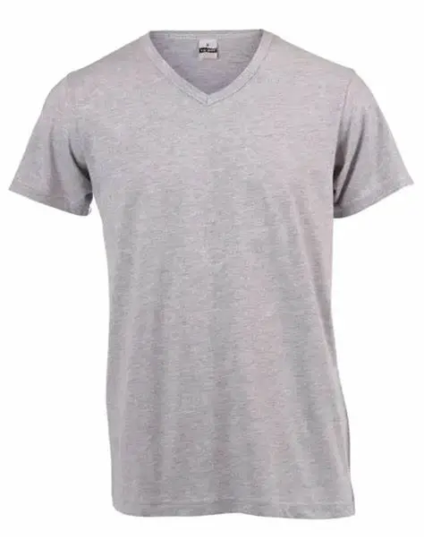 160g Melange V-neck T-shirt
